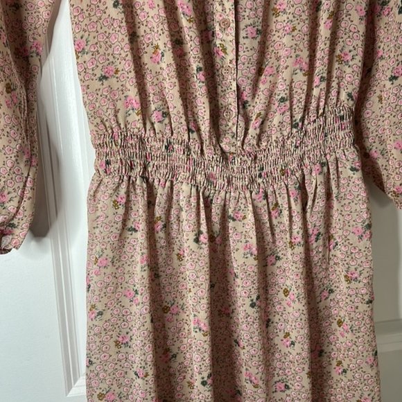 y2k delias pink floral sheer dress - Picture 5 of 7
